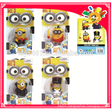 Hot selling plastic action figure minions despicable toys